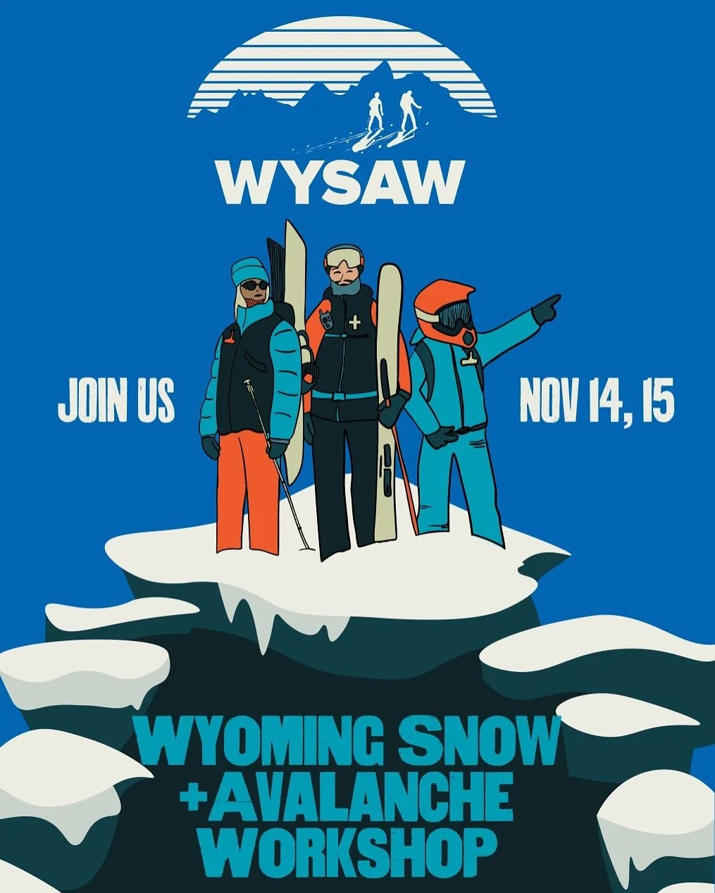 Mark your calendars&hellip;

Registration for WYSAW 2025 is now LIVE.

Link in bio to register + learn about our stellar lineup ❄️

&bull; &bull; &bull; &bull; &bull;

Art by the uber talented @heyilka.