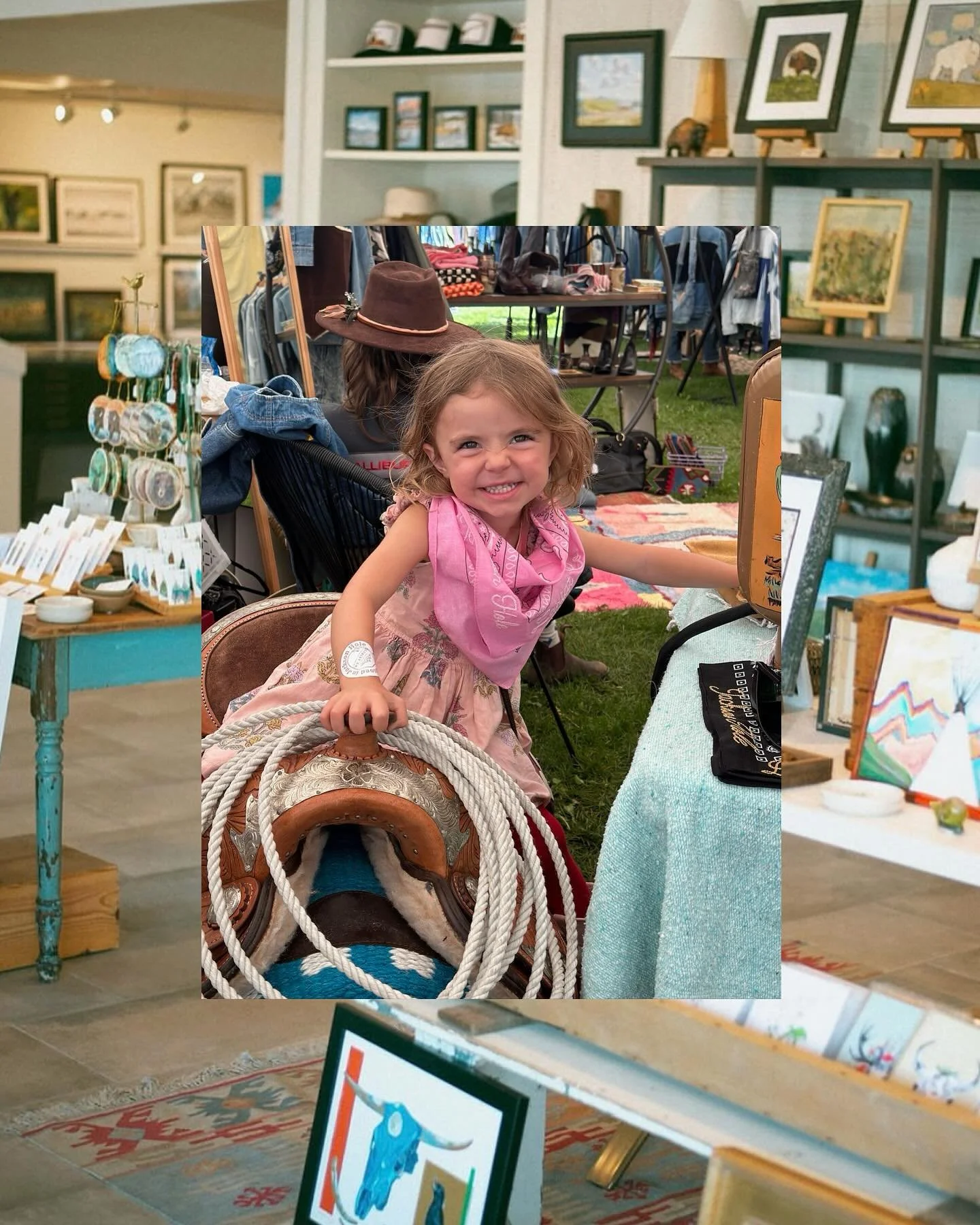 49 artists, nonprofits, and event sponsors&hellip;3 food trucks and drink vendors&hellip;2 mechanical bulls&hellip;1 free rodeo&hellip;

Need we say more!?!

Join us this Friday evening from 5-8 pm at the Teton County Rodeo Grounds for Heritage Night