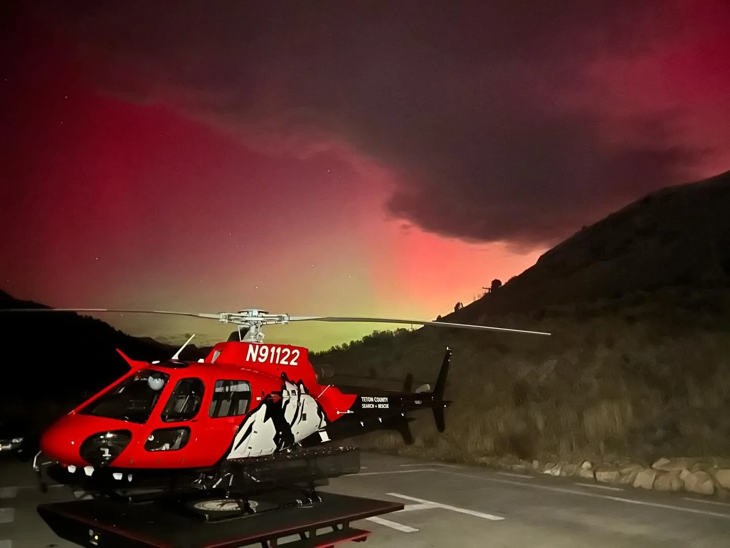 Aurora Ready in Jackson Hole ✨✨