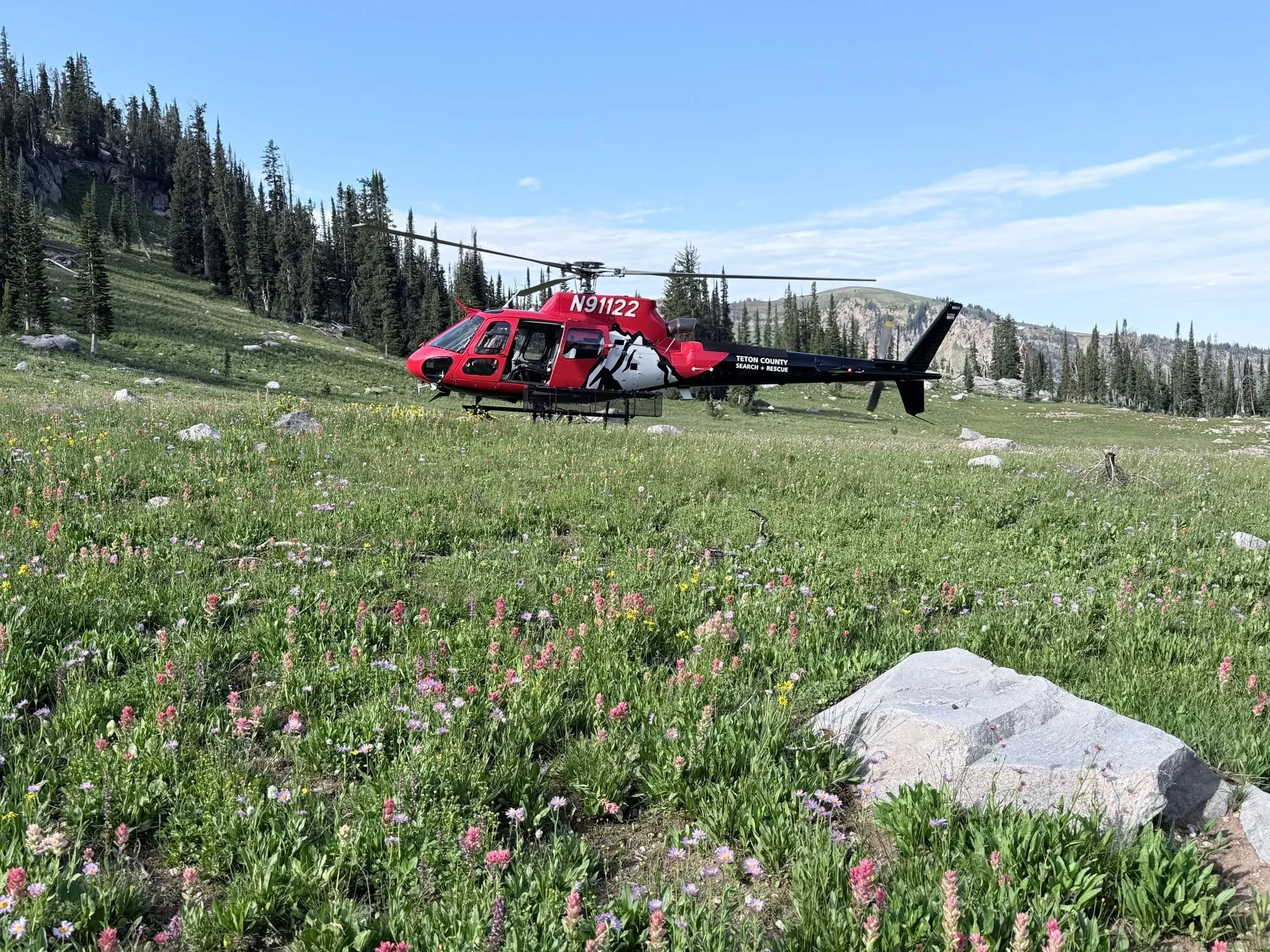 At approximately 8:20 a.m. on Wednesday, July 29, Teton County Search &amp; Rescue located a hiker who&rsquo;d been reported missing for nearly a week on the remote trail system between Yellowstone and Grand Teton national parks. 

TCSAR is saddened 