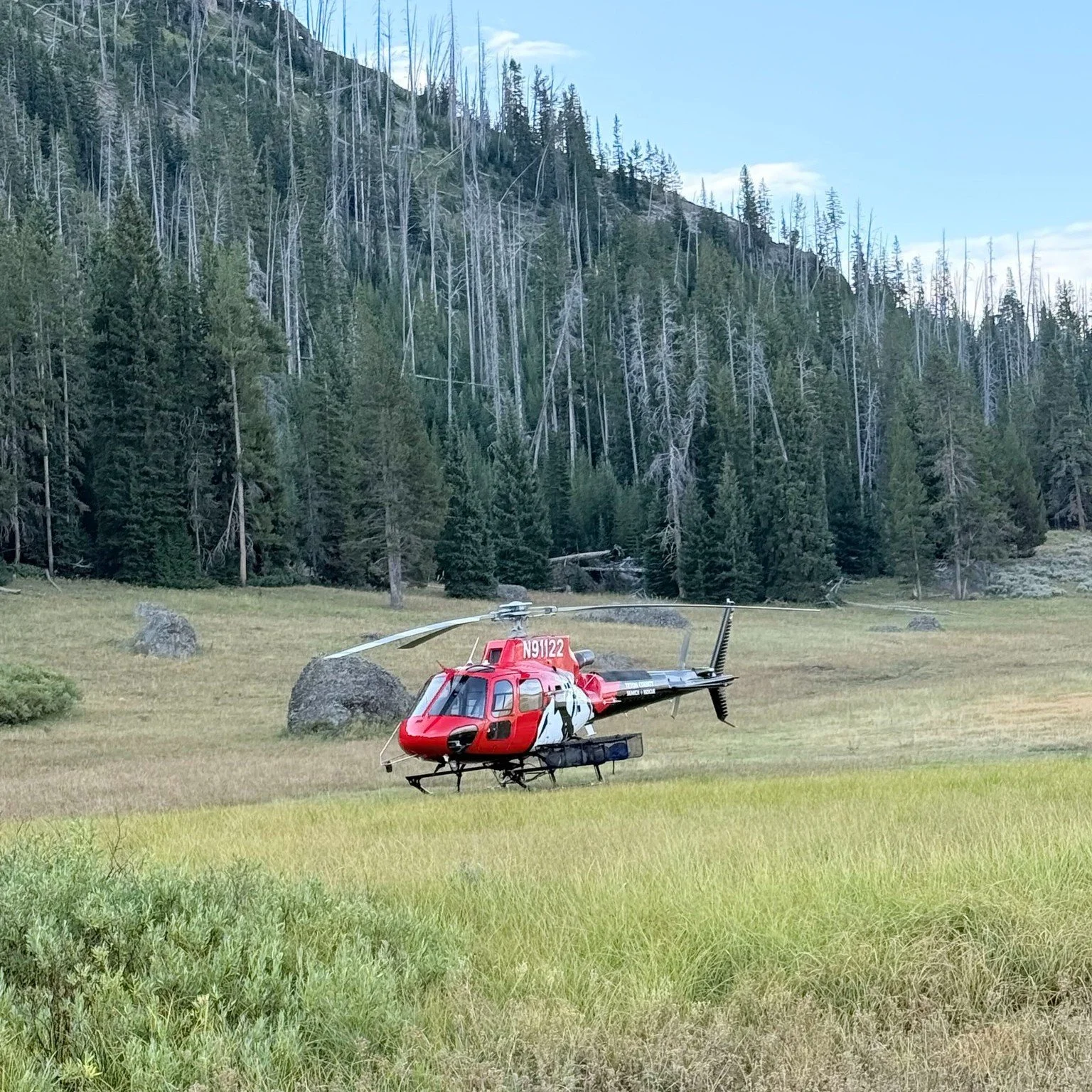 Just after 7 p.m. on Monday, August 24, Teton County Search &amp; Rescue received an emergency call regarding two backpackers in distress in the Teton Wilderness. 

The call came in from an outfitter who reported that two men&mdash;brothers in their 