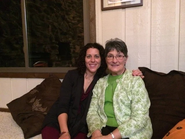 My mom, Maria, and my sister Julie