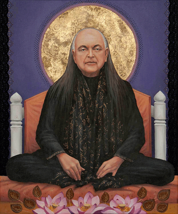 Bhagavan Adi Da with Lotus, 2004