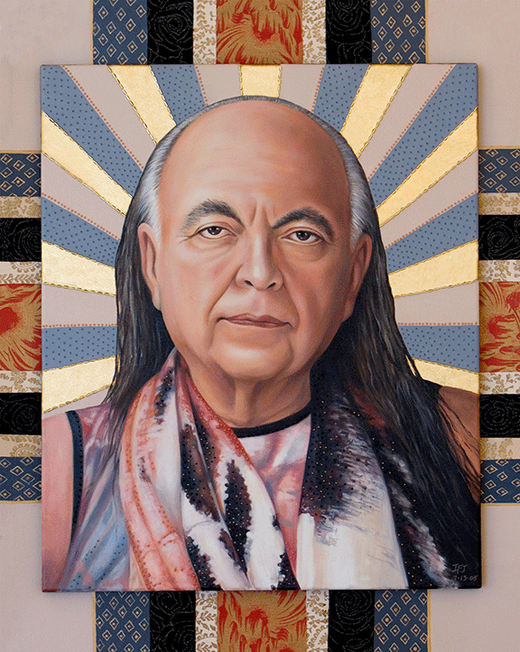 Bhagavan Adi Da in Dusty Rose, 2008