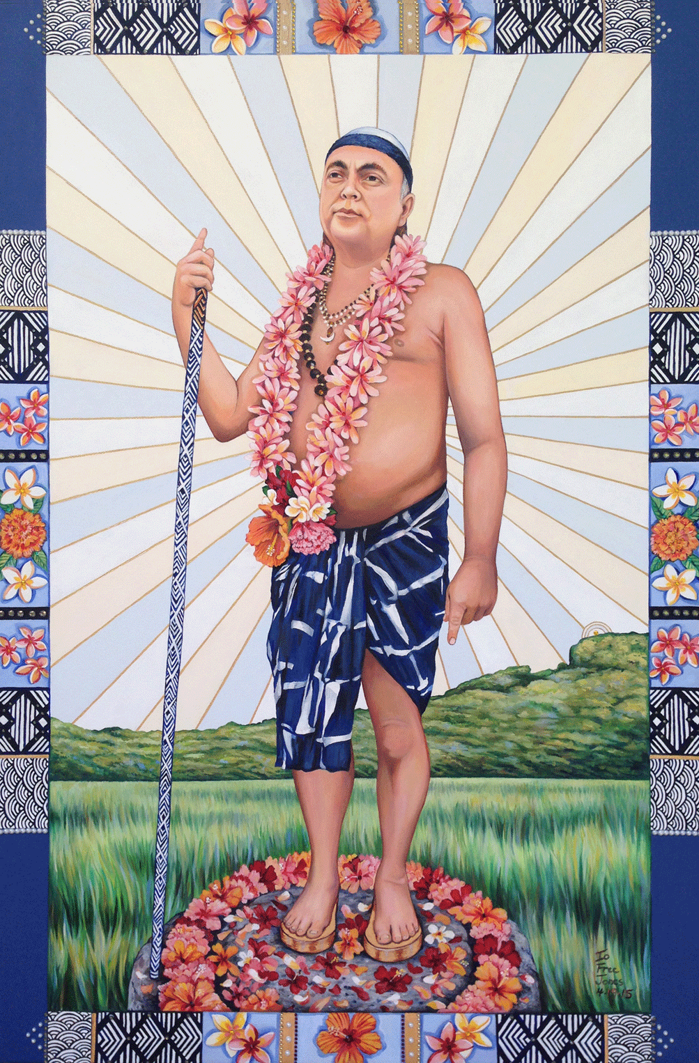 Bhagavan Adi Da at Padavara Loka, 2015