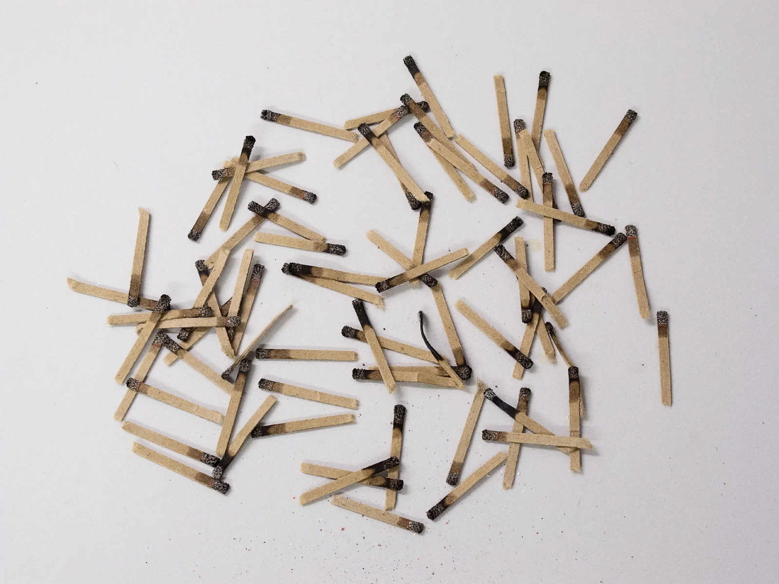 Spent Matches, 2014 Pigment print on matte cotton rag paper, 13 x 19 inches, edition of 2