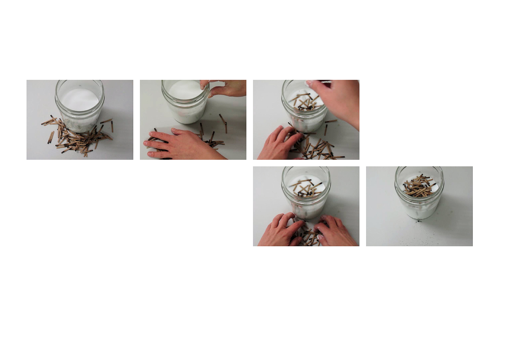 Not Milk and Spent Fires (Stills from Lost Performative Digital Video), 2014 Pigment print on matte cotton rag paper, 13 x 19 inches, edition of 2