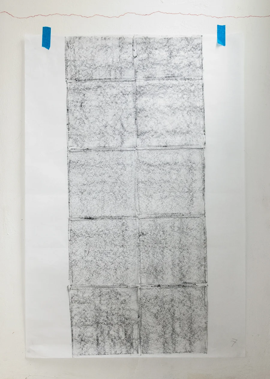 DOMESTICS: Map of the Studio Floor in Eight Parts 7/8, 2018, South Korea