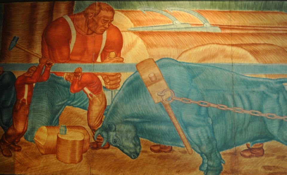 Paul Bunyan Mural