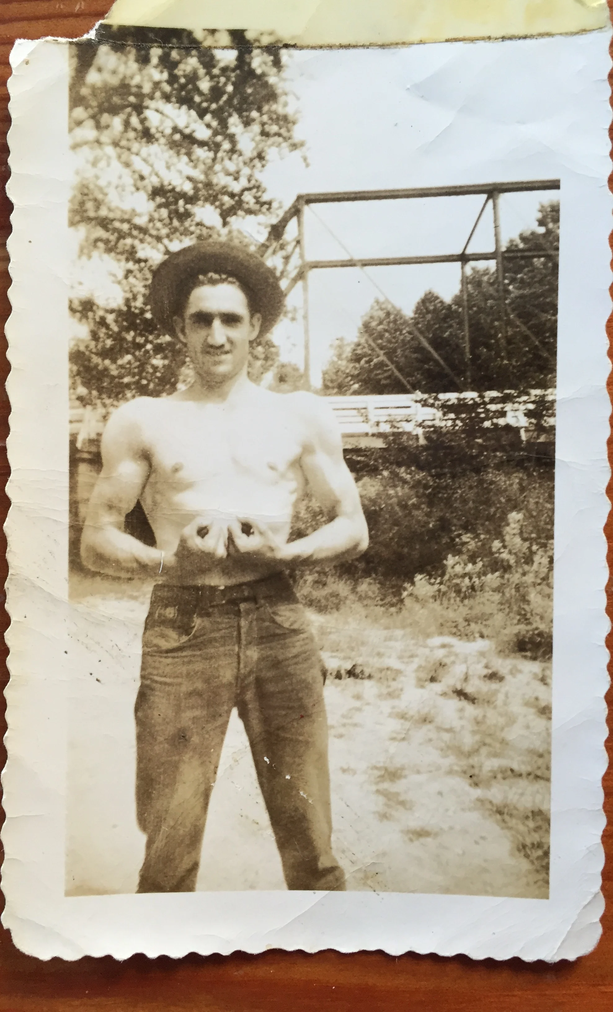 Grandpa JE Jones as a young man