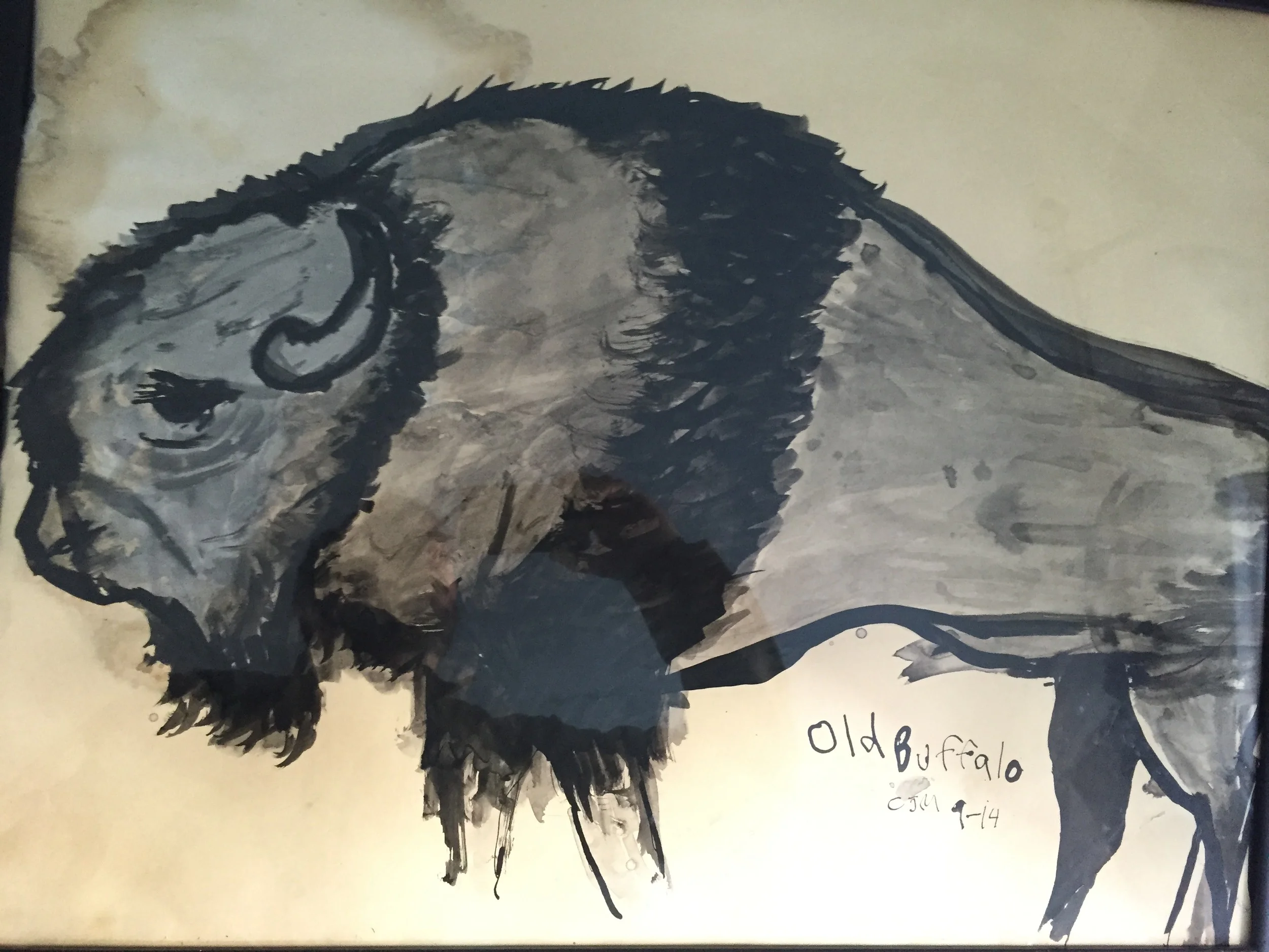 old buffalo - caleb mannan, 2014