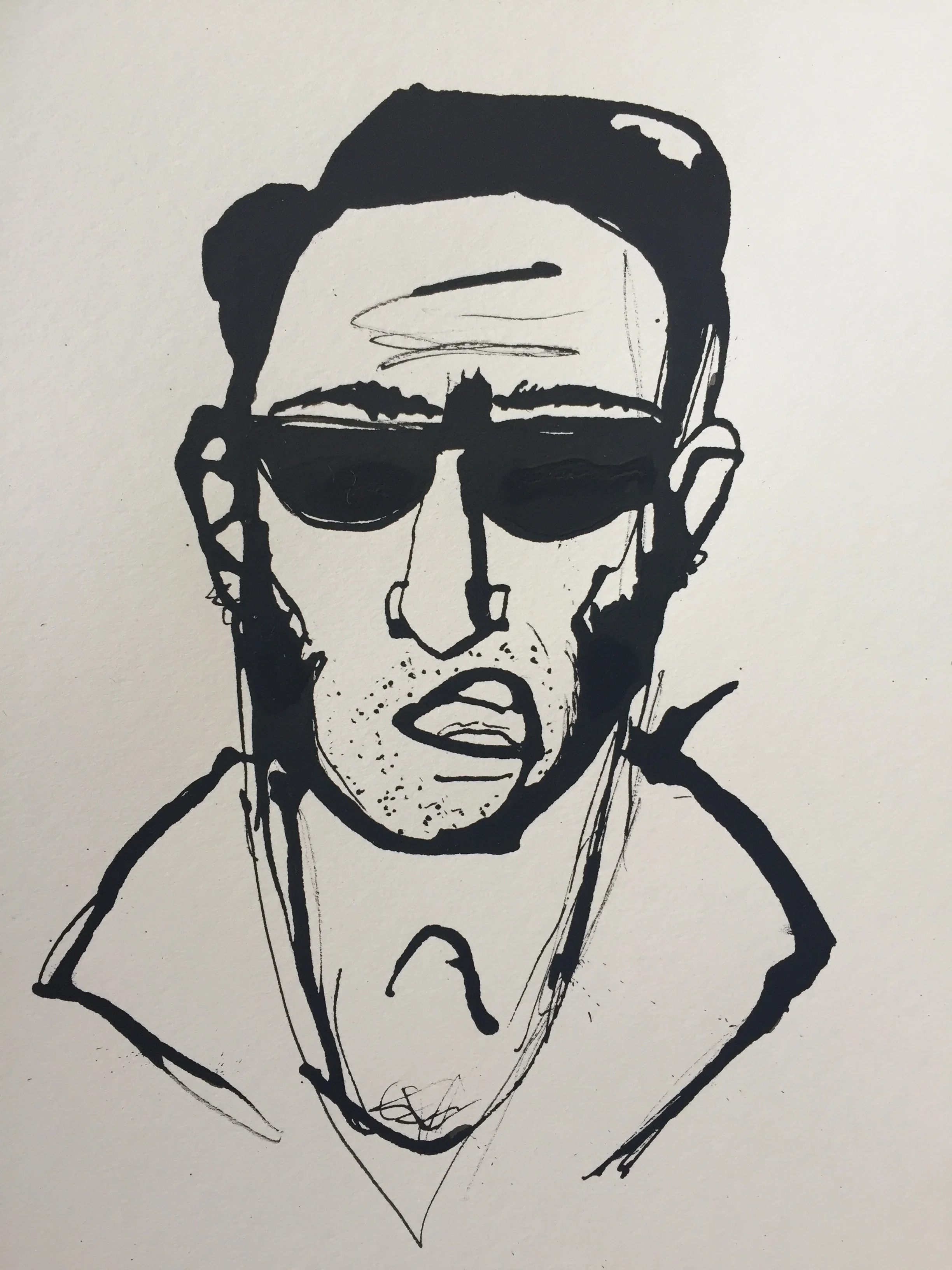 American Slang Series - self portrait