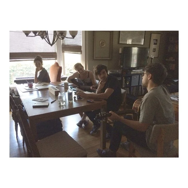 Coffee and co-write with my good friends The Saint Johns (Jordan Meredith & Louis Johnson) and Wes Harllee 