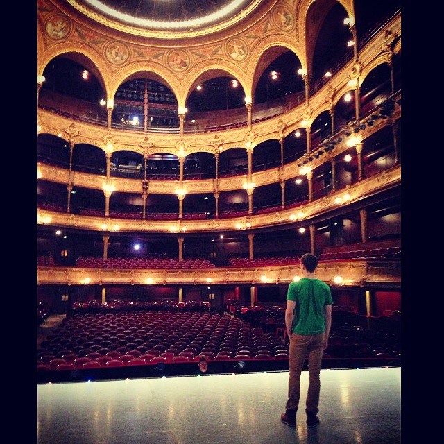 Undertudy Rehearsals are underway! Stay tuned if I ever get some dates to go for "Henri" or "Jerry" Photo credit: Nathan Madden. Picture of will Burton at the Chatelet