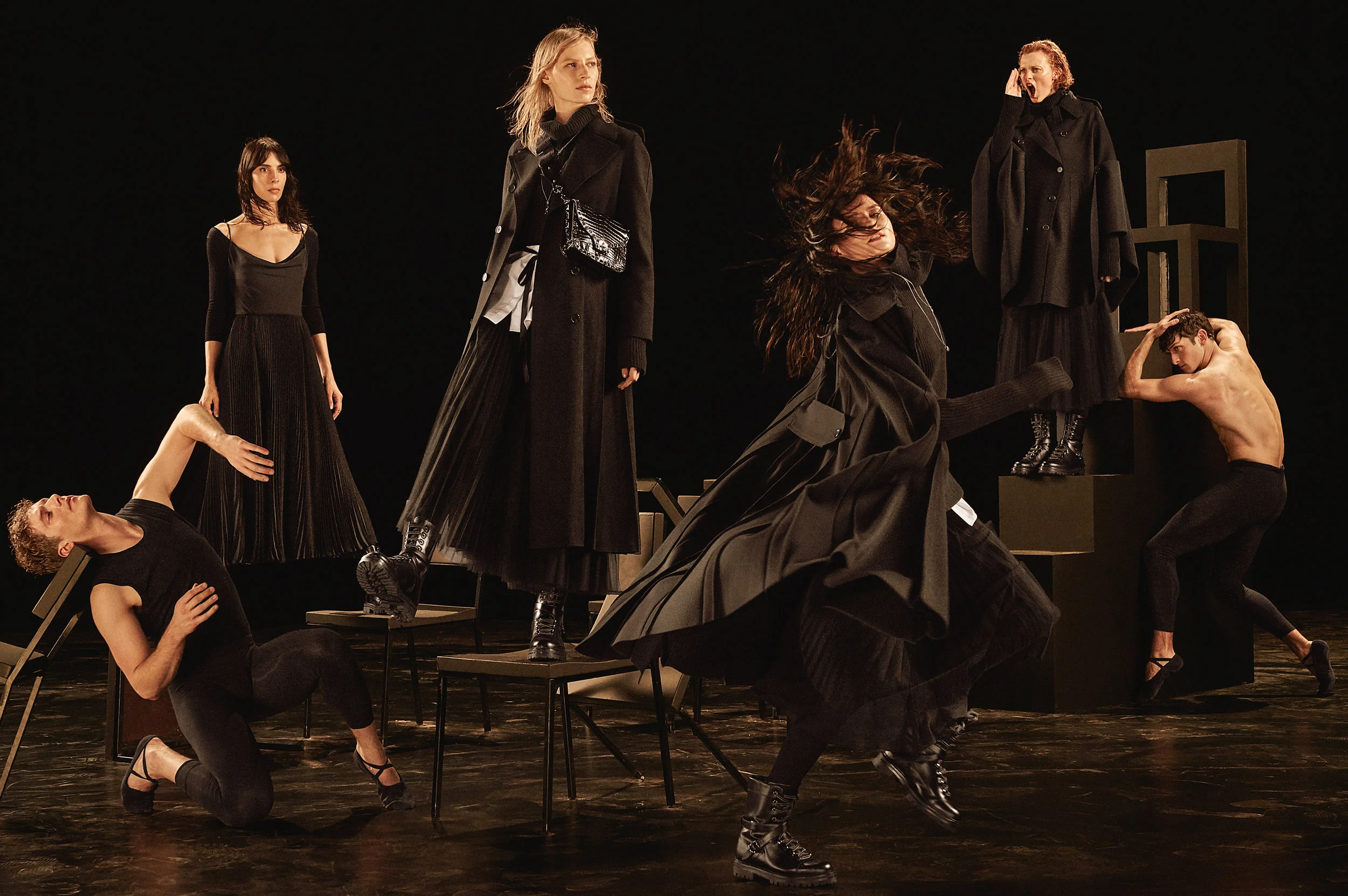 Jamie Bochert -Julia Nobis - Karen Elson - Katlin Aas - Garen Scribner - Nathan MaddenPhotos by-Steven-Meisel