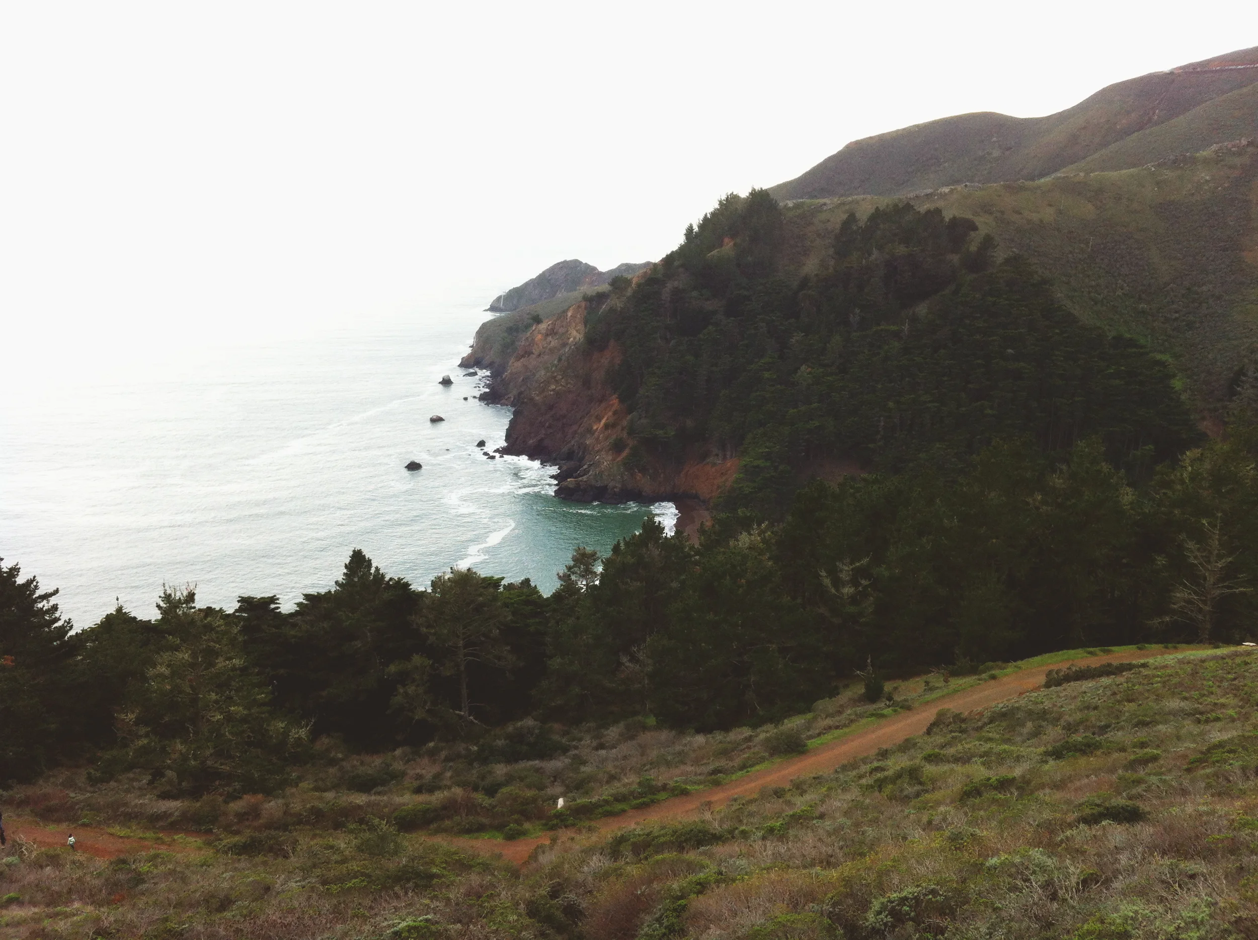 I wanted to camp in this cove.