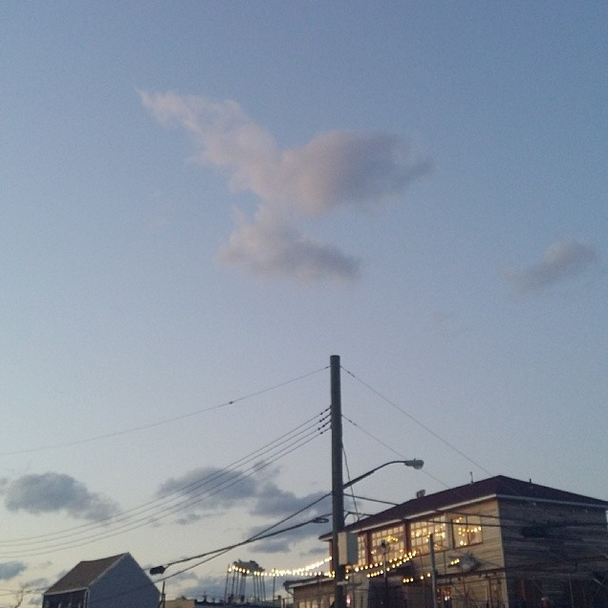 The view from the Red Hook Fairway parking lot.