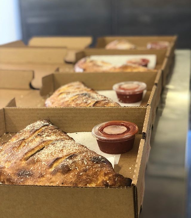 Stromboli Saturday! #thejunctionpizza #mtpleasantpa #bestpizzaintown #eeeeeats #pizzaporn #foodporn #foodie #π #stromboli