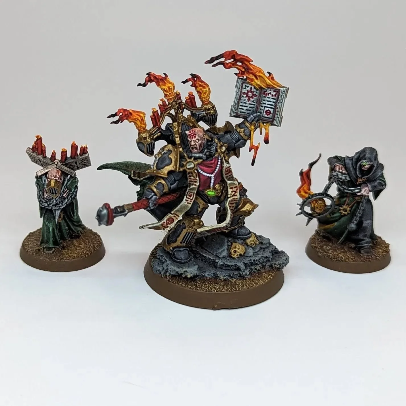 Seriously, slapchop technique should not be underestimated. This Dark Apostle and his disciples know the truth!