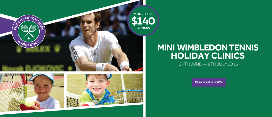 MINI WIMBLEDON June/July Holiday Clinics