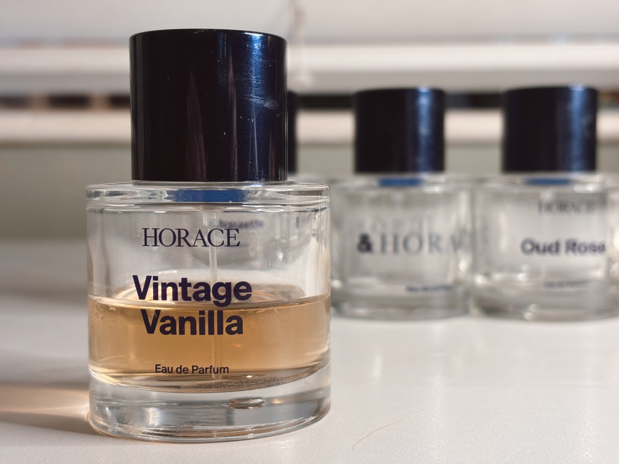 Horace Vintage Vanilla Eau de Parfum bottle – a modern vanilla and leather fragrance for men reviewed and ranked.