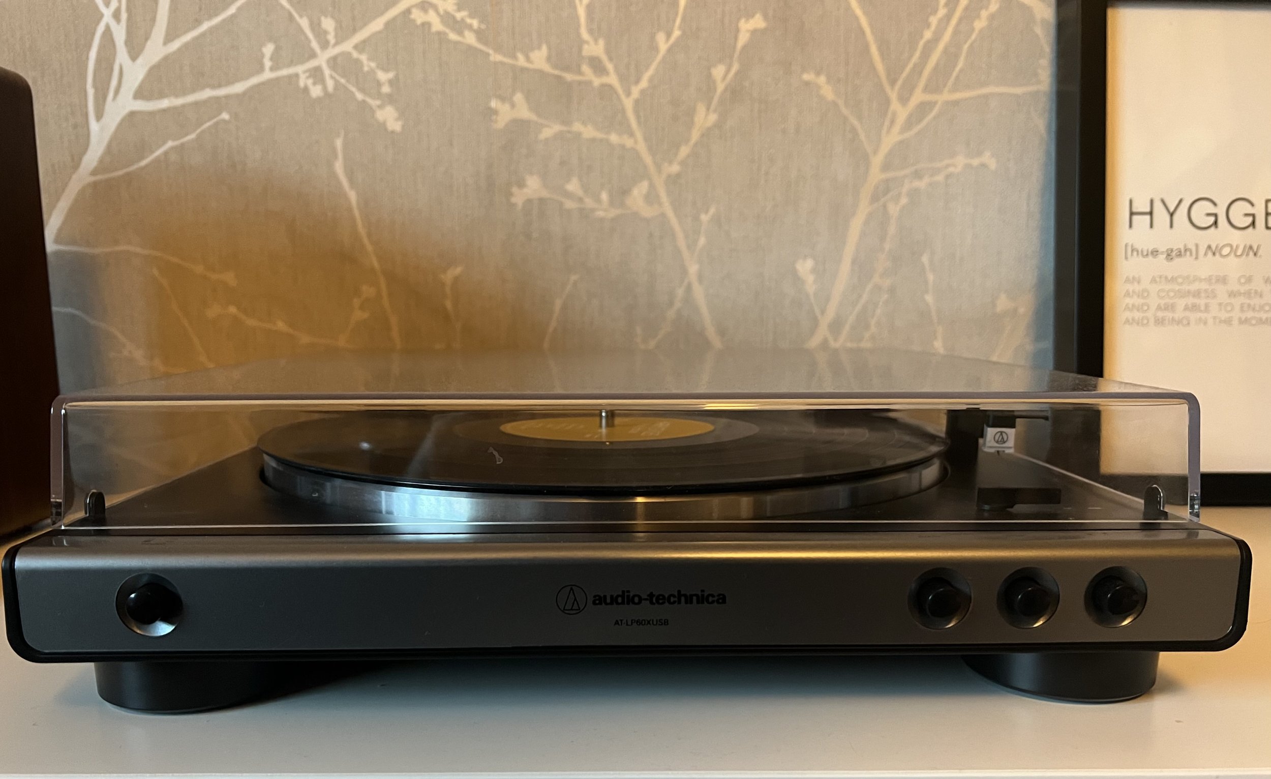 Audio-Technica AT-LP60 Stereo Turntable-Tested,Works Great