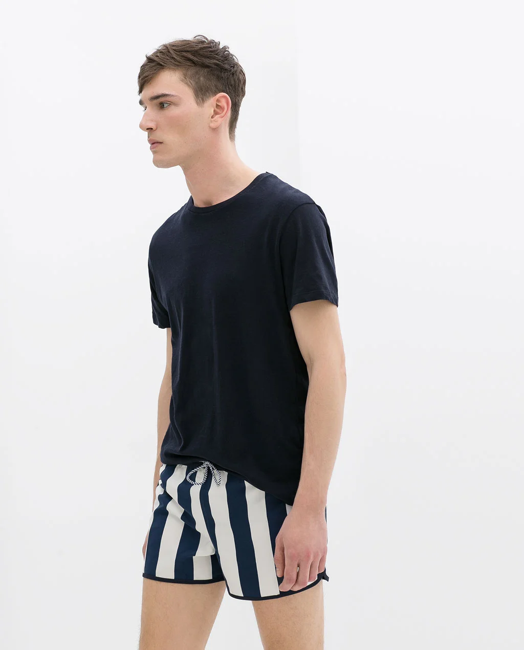Striped Swim Shorts: ZARA £12.99