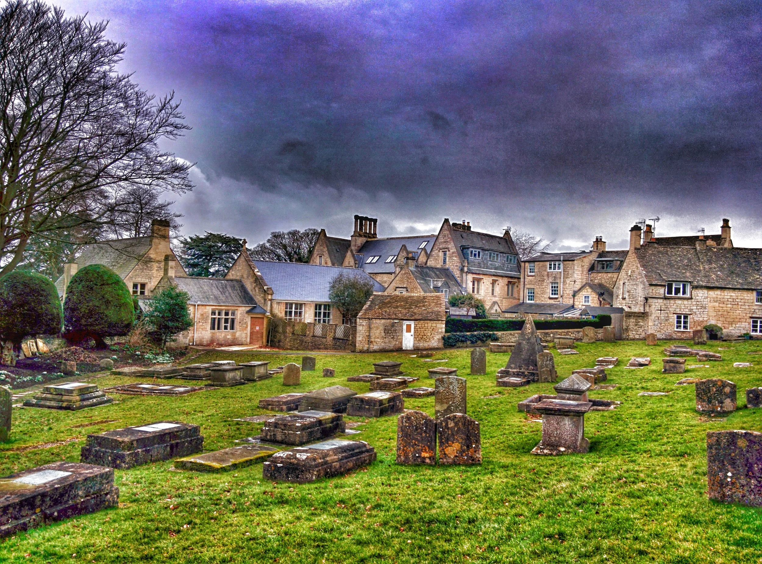 Painswick: view from the church