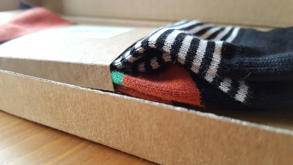 Socks in a box review A great way to get a new pair of socks every