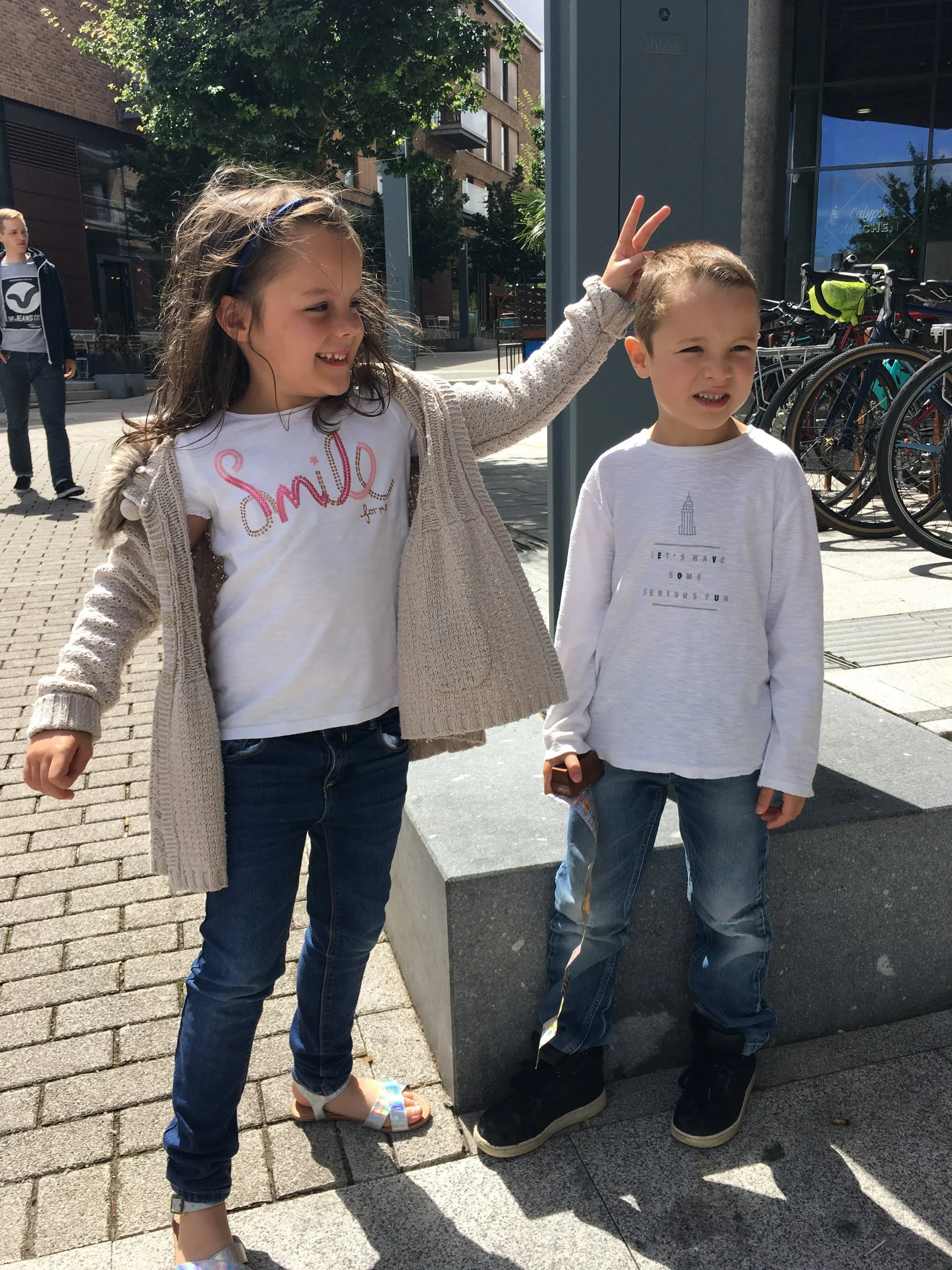 The twins (Scarlett & Izan) had a great time!