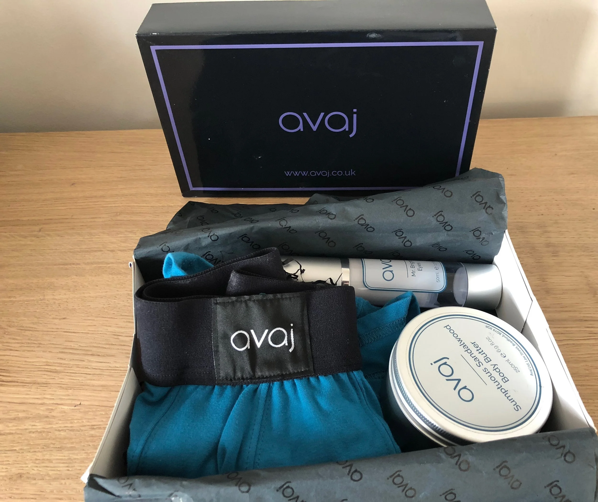Avaj Skincare and Underwear Subscription Box Review