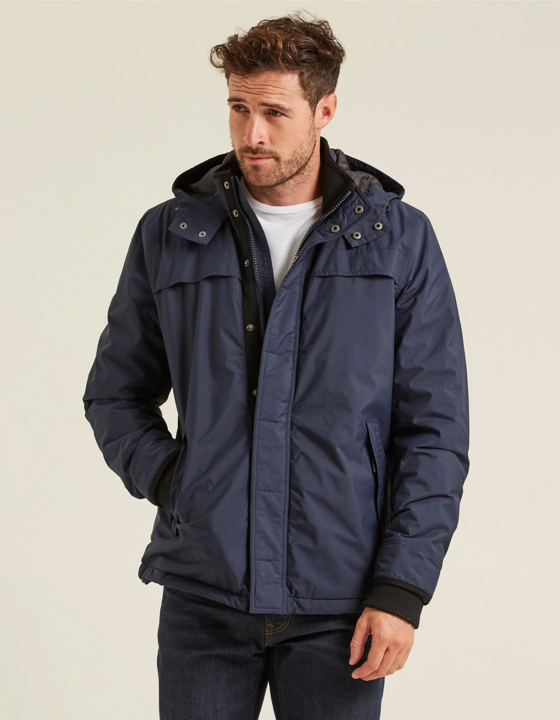 Fat Face Navy Barrier Jacket. £79.00