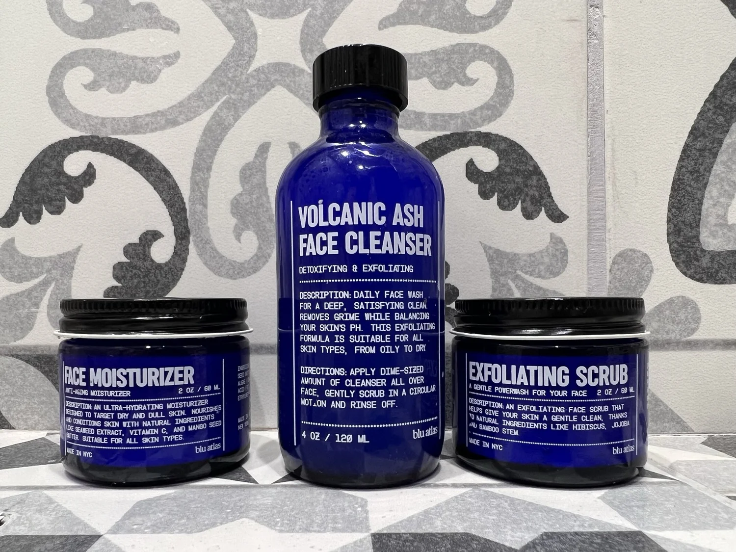 Blu Atlas Volcanic Ash Face Wash Review. Incredible results! — DAPPER