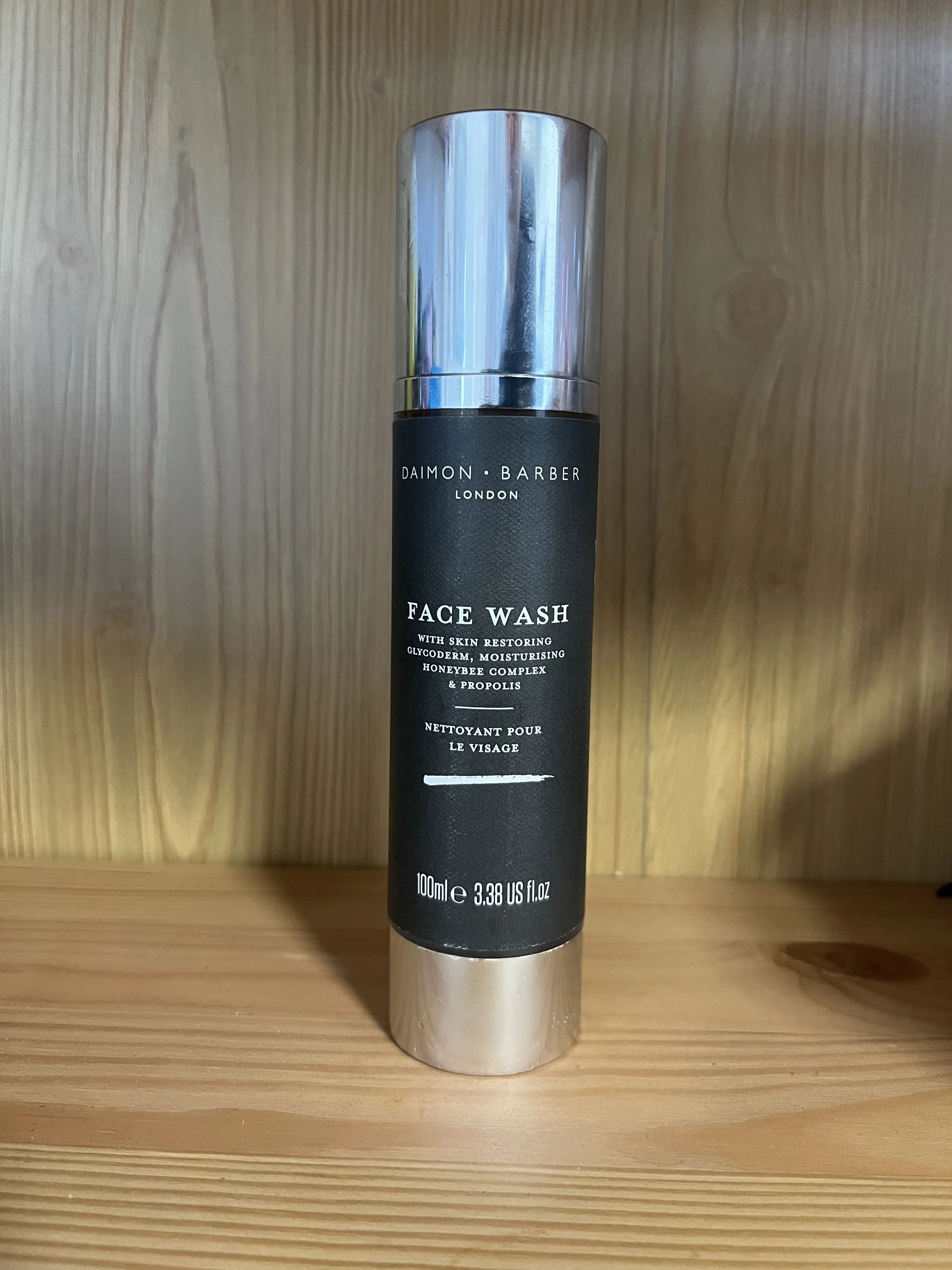 Daimon Barber: Face Wash Review. A seriously good face wash