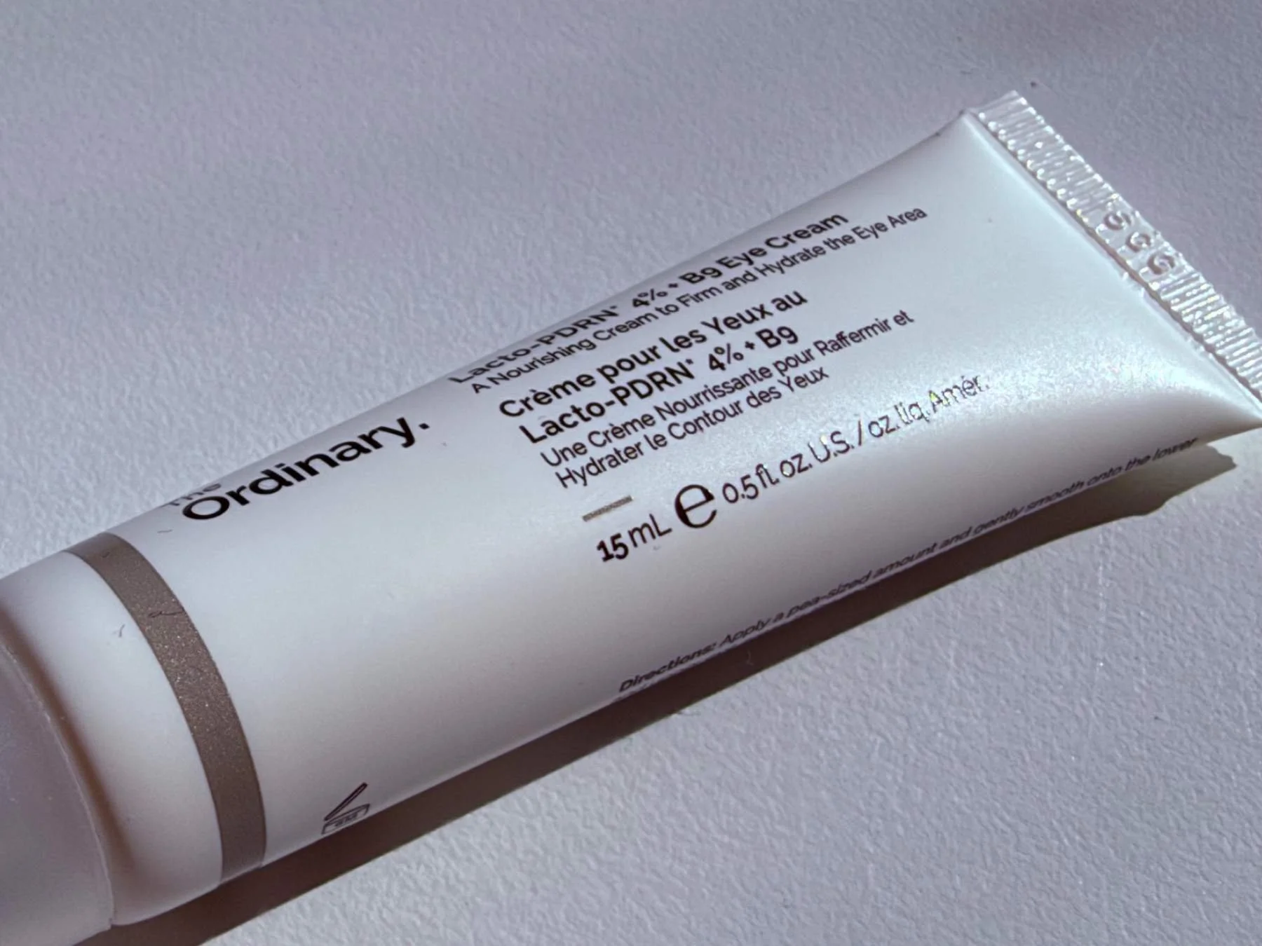 The Ordinary Lacto-PDRN 4% + B9 Eye Cream Review: My Experience After 8 Days