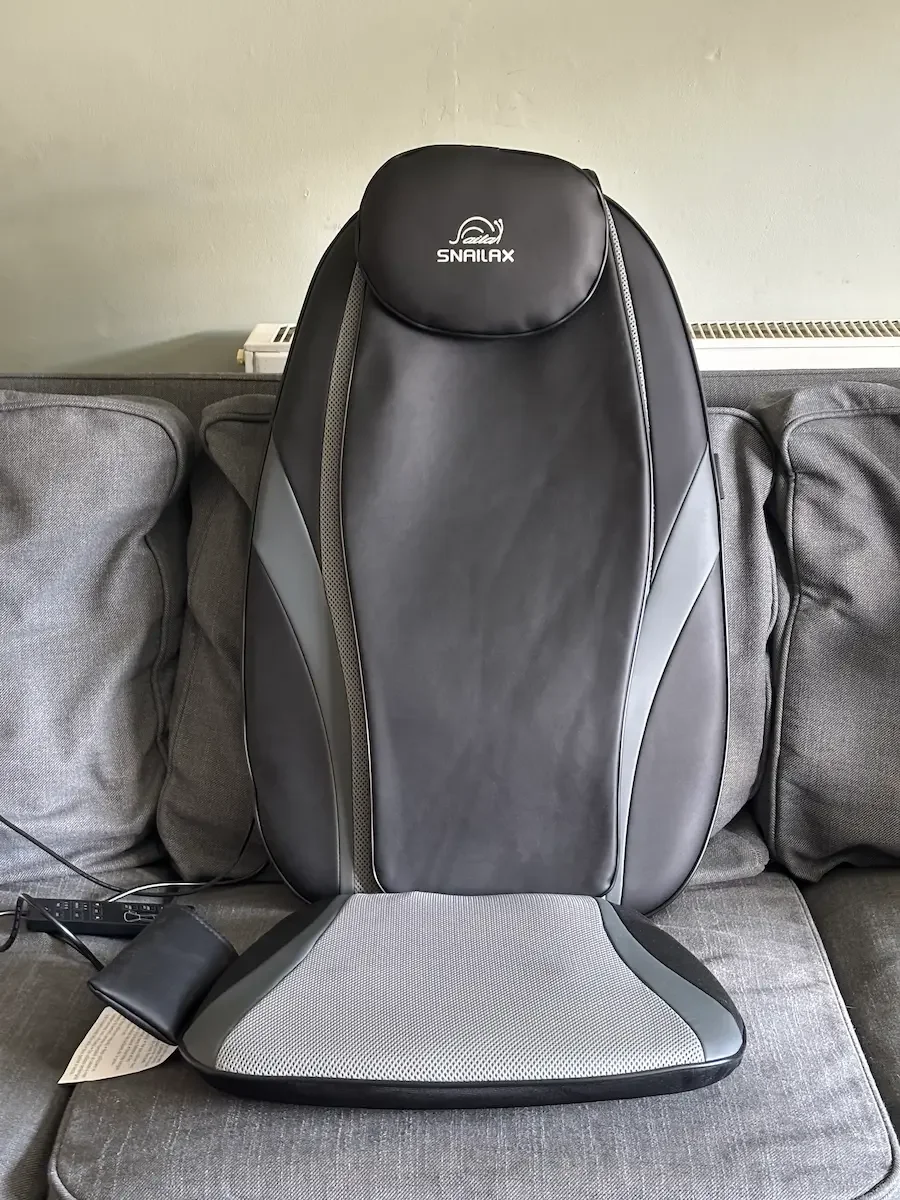 Snailax Back Massager with Heat Review