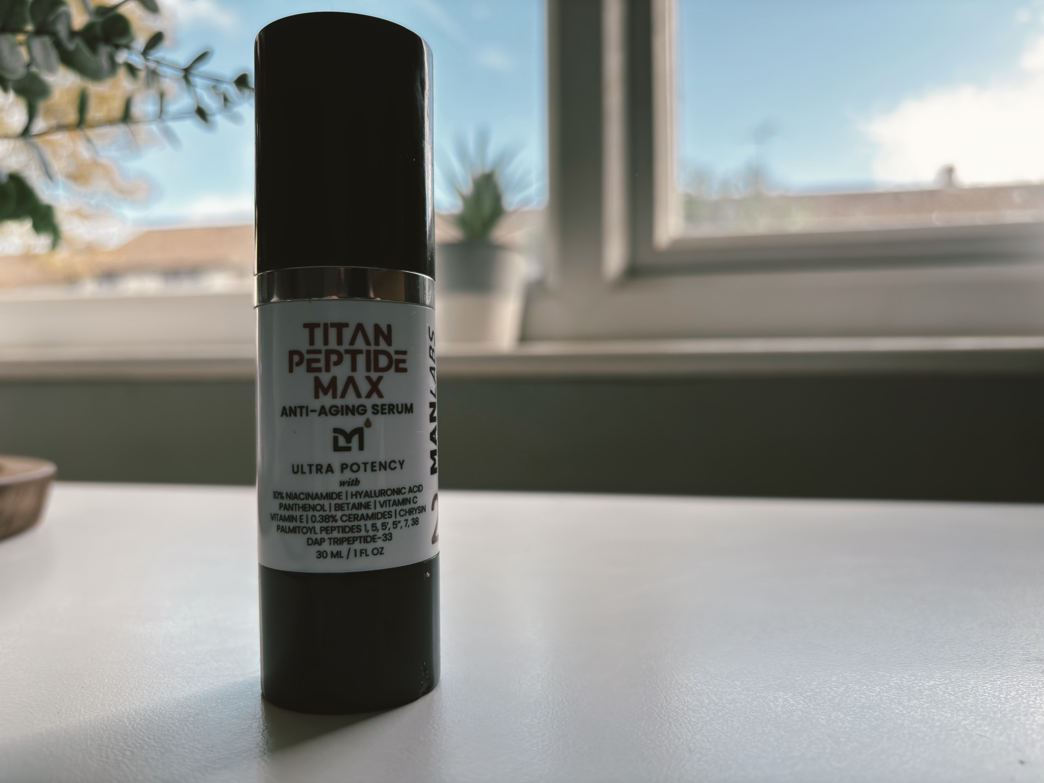 Manlabs Titan Peptide Max Face Serum Review