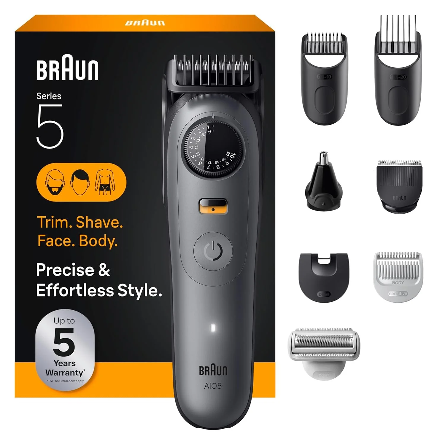 Body Groomer Braun Series 5 All in One Review