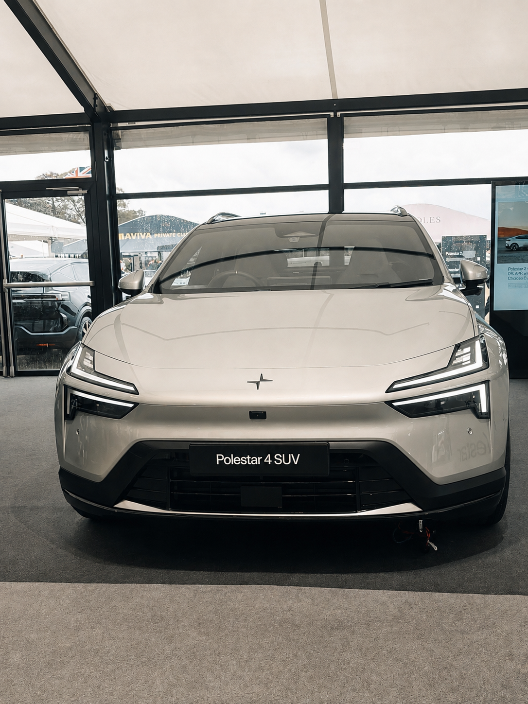 The new Polestar 4 SUV at Salon Prive 2026