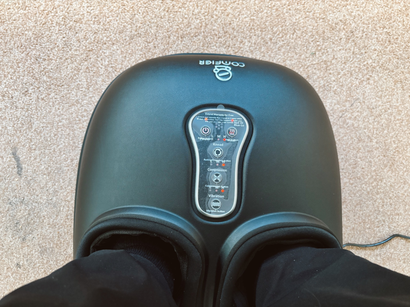 COMFIER Shiatsu Foot Massager Review — Compact, Strong and Perfect for Men Over 40