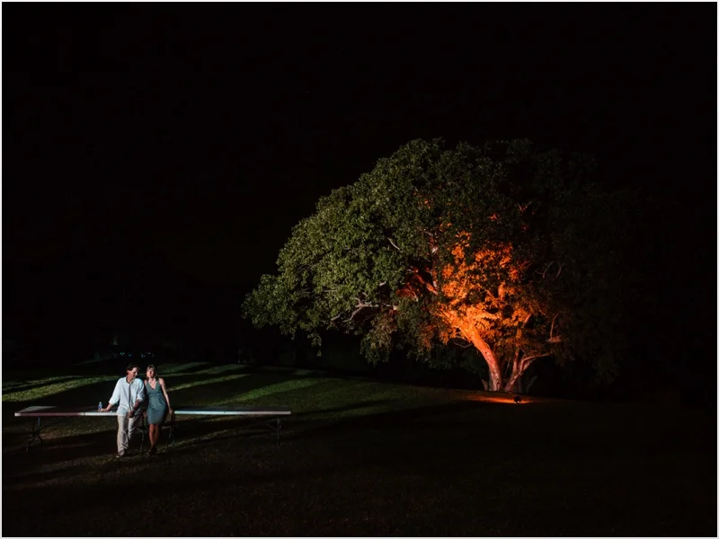 a - Rose hall Great House Wedding - trees lit up 2.jpg