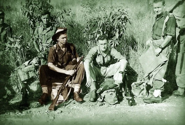 Pat in Strathpine, Qld while undergoing training, 1944