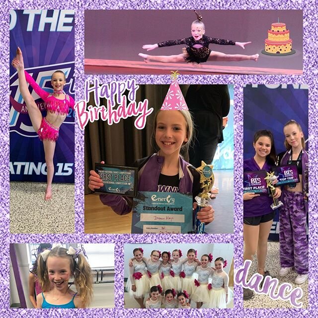 Happy Birthday to Company member Leah!  Your infectious laughter fills the studio the minute you walk in. You are kind to others &amp; are so passionate. We love you &amp; hope you have a great day. 🎂💜🎂💜🎂💜🎂💜🎂#birthdaygirl #dwnycompany