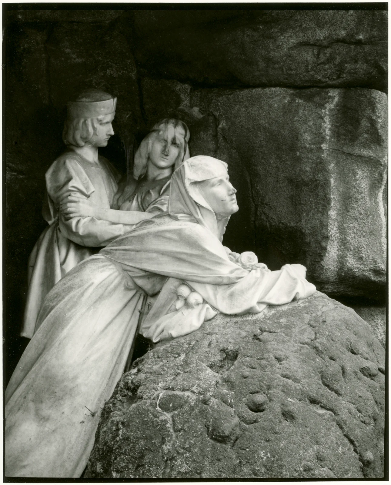 Statue to Julius Zeyer, Silver Gelatin Print, Prague 2016 