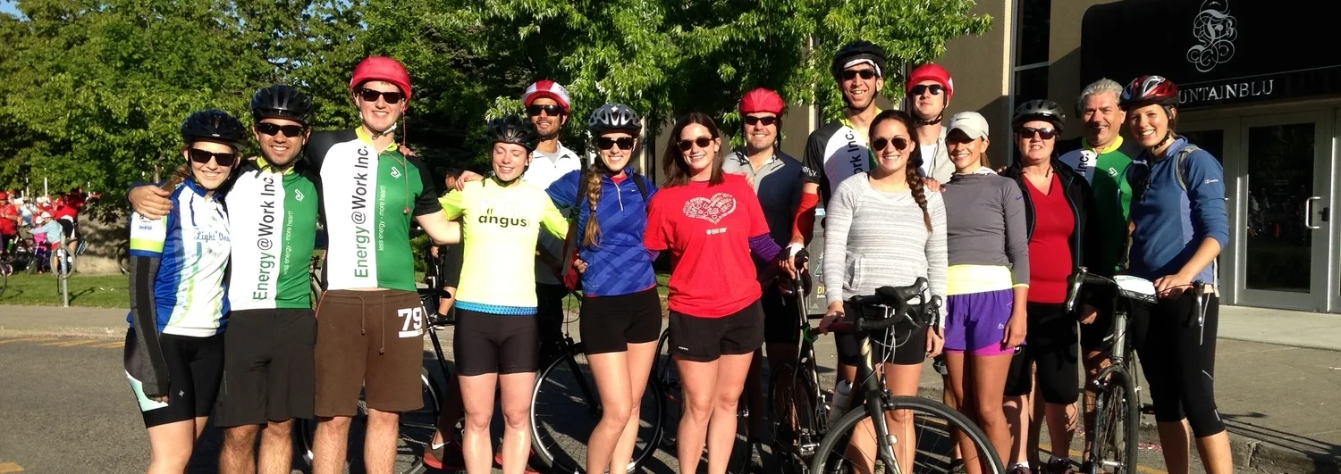 E@W Rides for Heart 2014