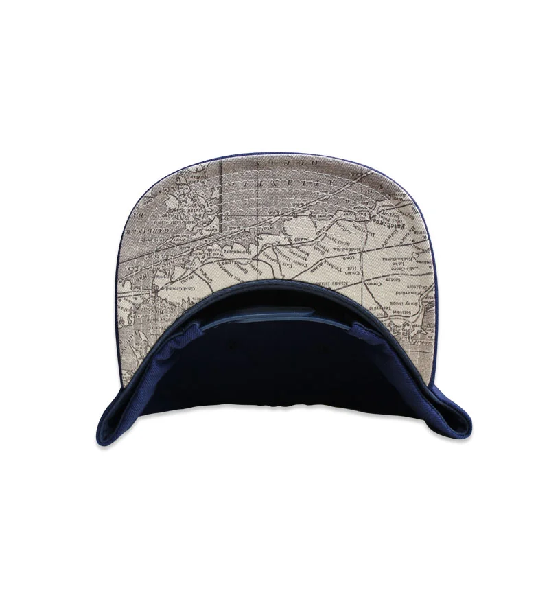 Carleton Map Under Brim / Navy