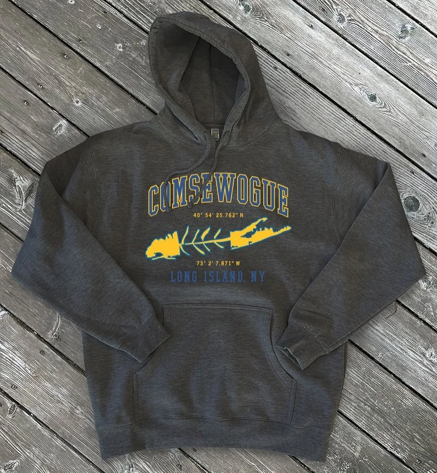 Next up in our School Fundraiser Series is Comsewogue! For this sweatshirt, we teamed up with Comsewogue High School. All profits will go towards Senior Scholarships. Available now at Carletonclothing.com