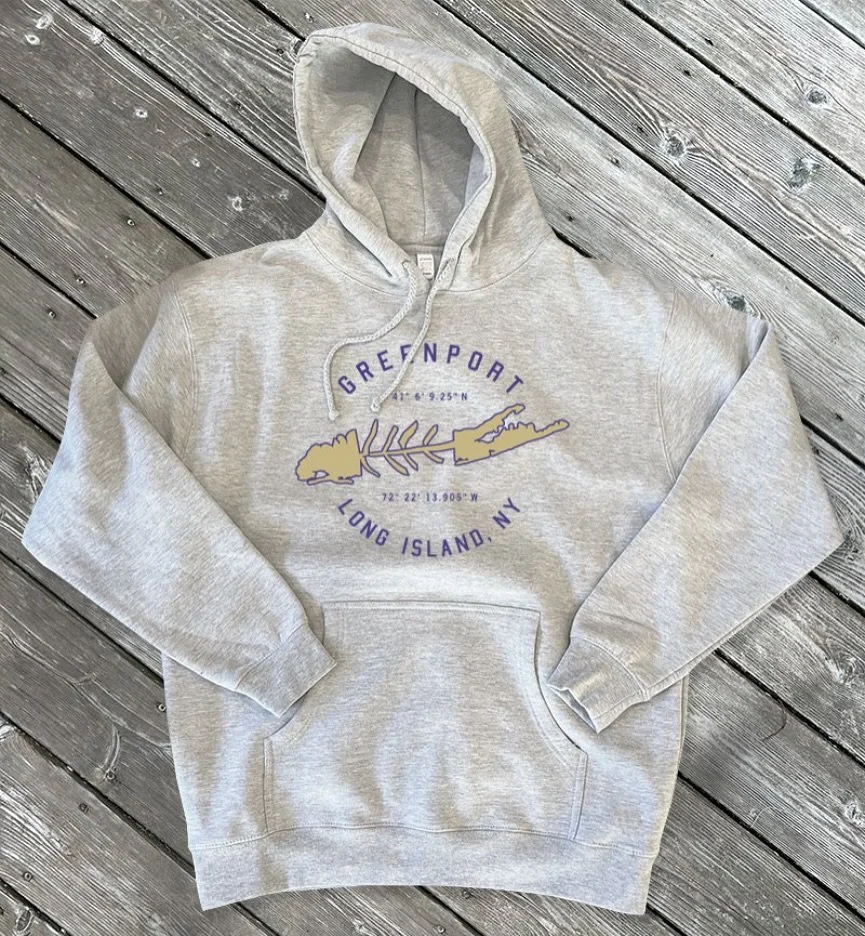 Starting off our School Fundraiser Series this year is Greenport! For this sweatshirt we teamed up with Greenport High School. All proceeds will go towards the Virtual Enterprise Class. Available now at carletonclothing.com