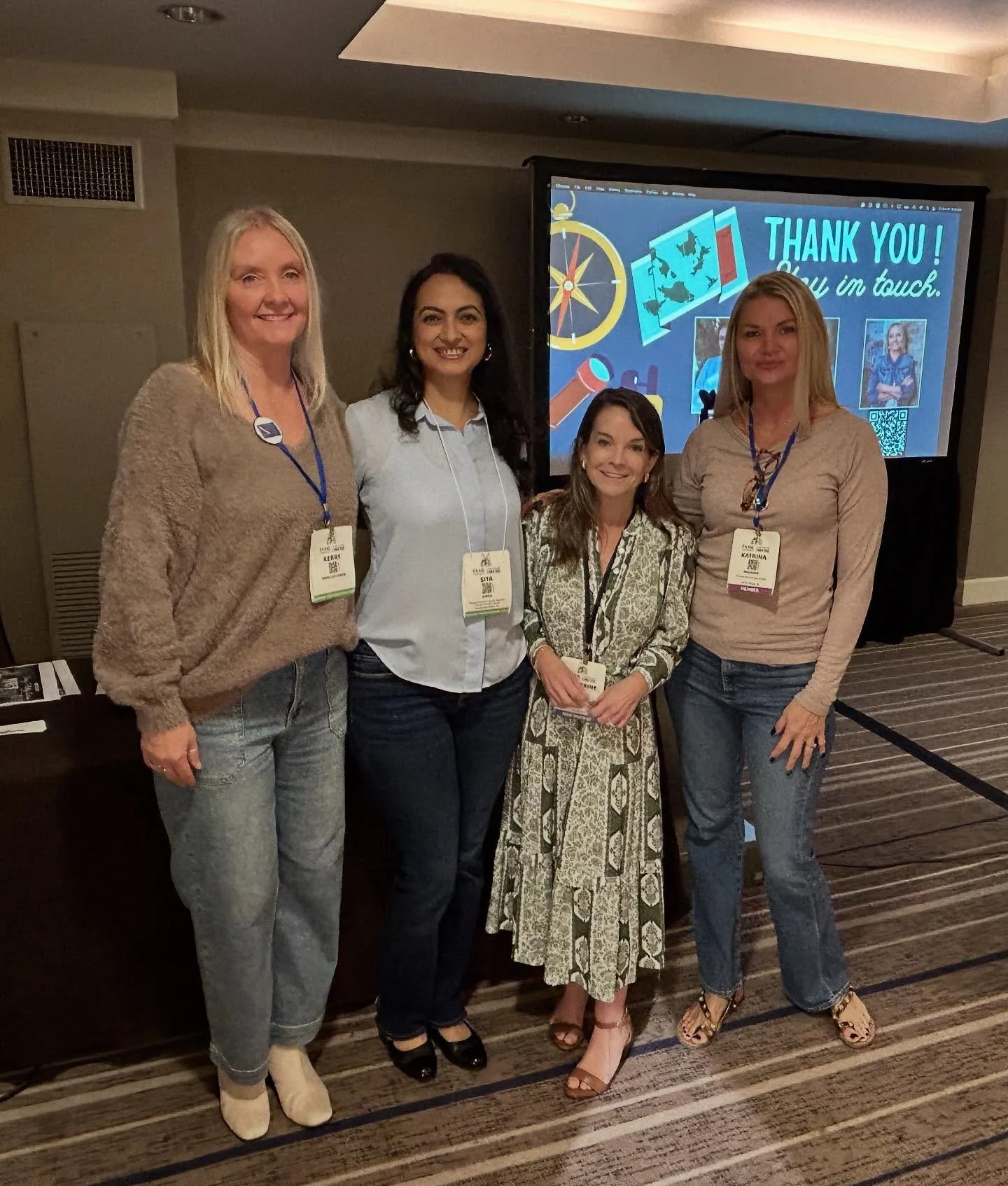 What an absolute joy it was to present alongside my friends @kerryomalleycerra @catherinebaileybooks and @kitcatlett! A huge thanks to all the incredible librarians, media specialists, and organizers for making #FAME2025 such an unforgettable experie