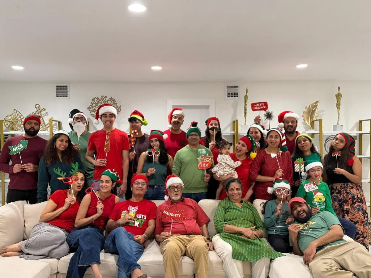 Playing, eating, dancing, laughing, and sharing holiday cheer with this amazing family. Ending 2025 on a high note and wishing everyone a joyful New Year! &hearts;️